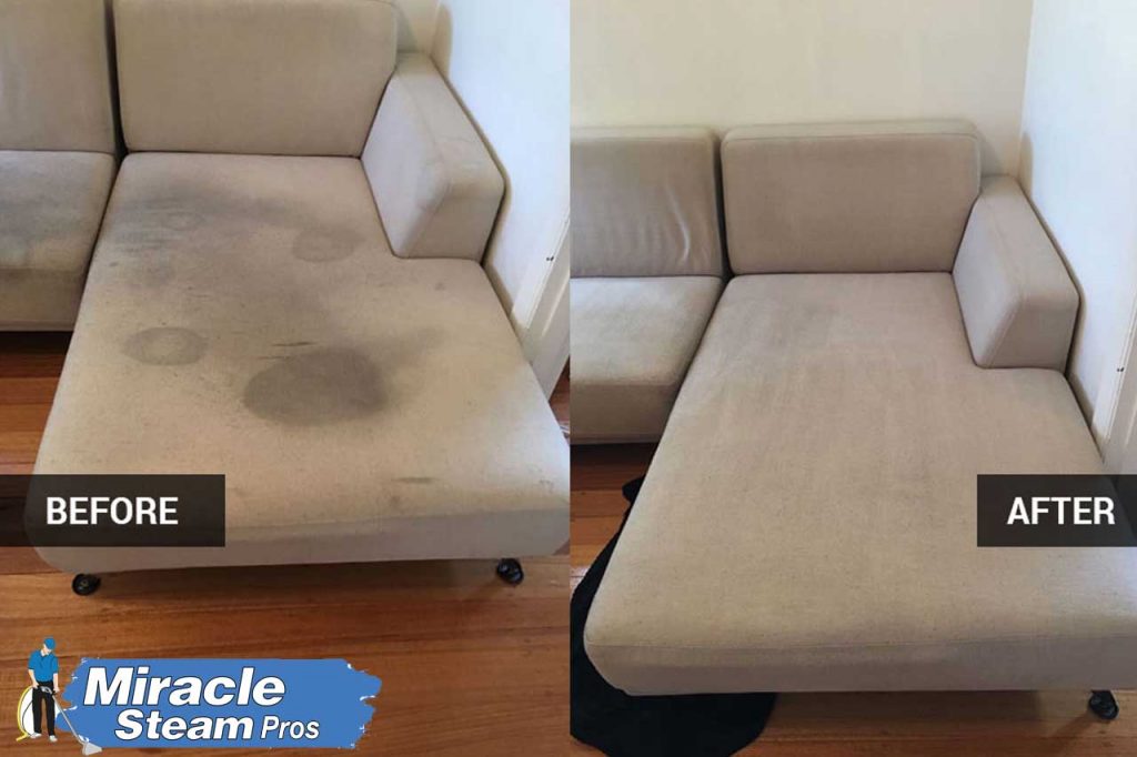 Cleaning before and after